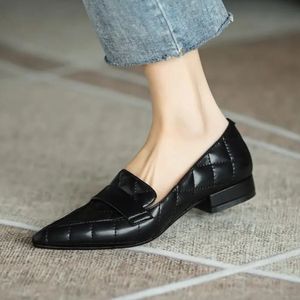 Ladies Genuine Leather Loafers size 8